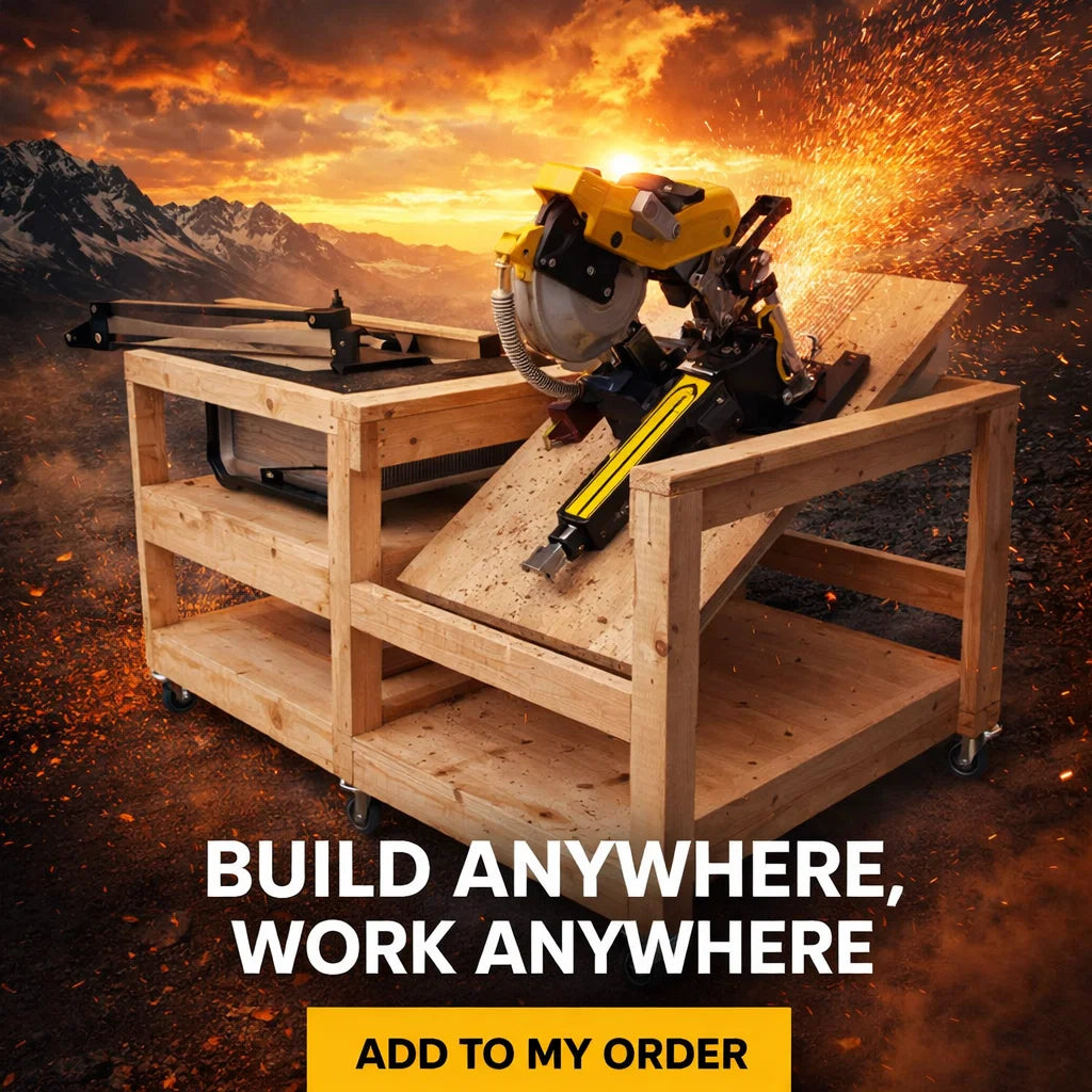 Ultimate 3-in-1 Workbench Plan